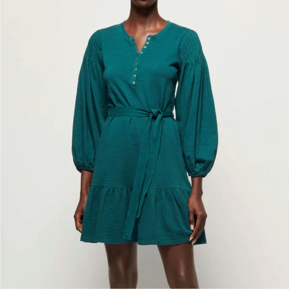 Nation LTD Talli Tie Waist Mini Dress